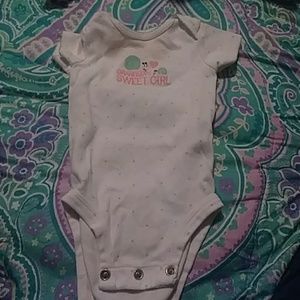 Baby girl onsie
